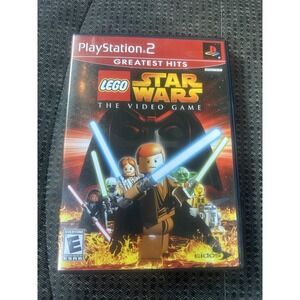 LEGO Star Wars The Video Game PS2 Complete W/Manual Tested